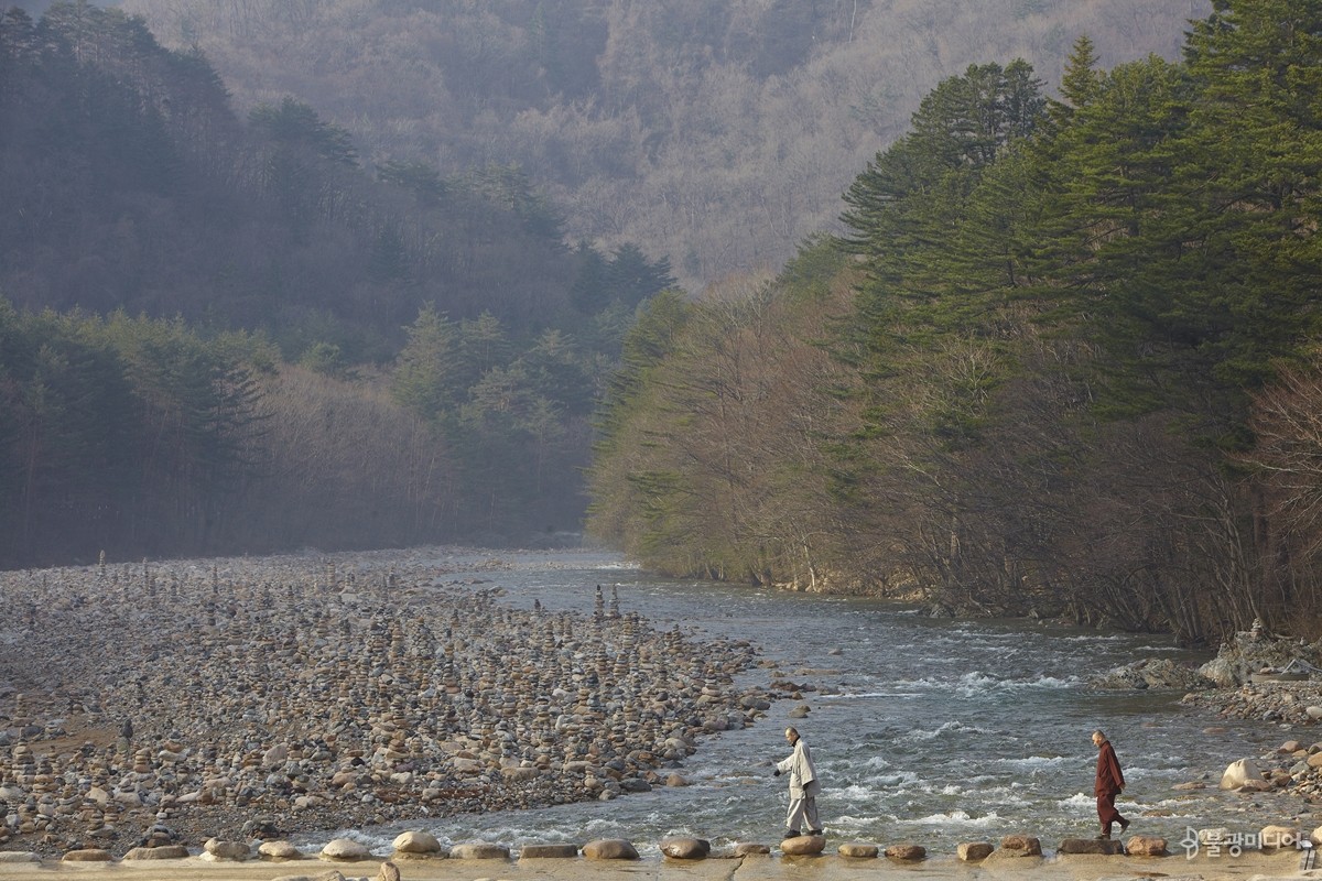 설악산 백담사 수렴동 계곡길